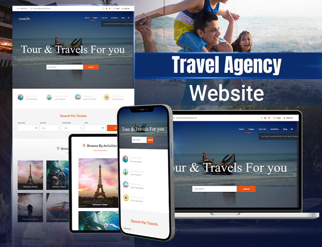 travel website